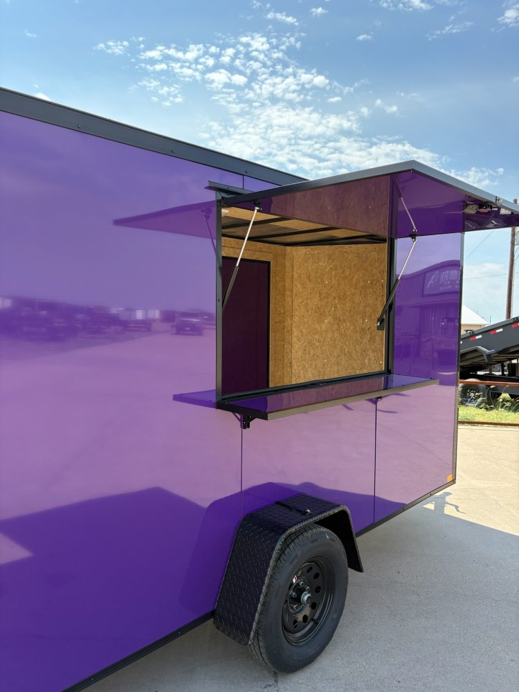 12'x6'x6.5' Triple Trailers Enclosed Cargo
