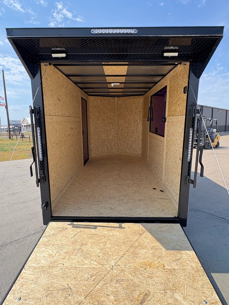 12'x6'x6.5' Triple Trailers Enclosed Cargo