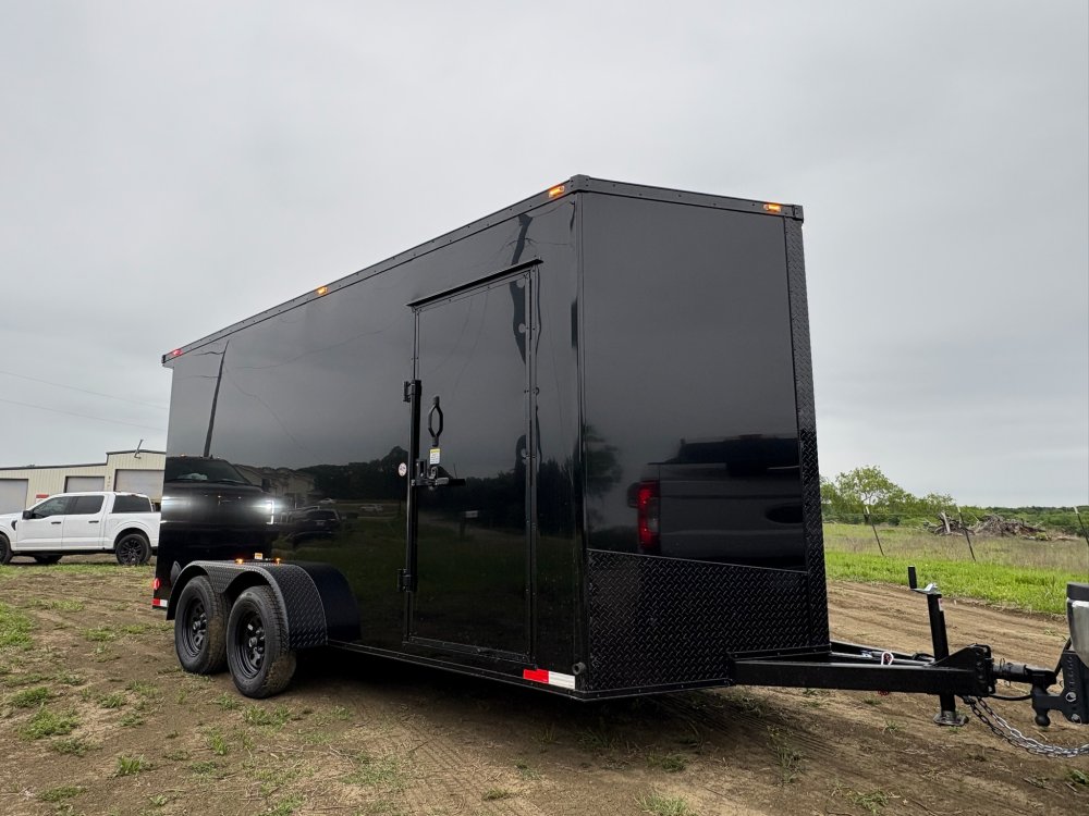 16'x7'x7' TrueBlue Enclosed Cargo