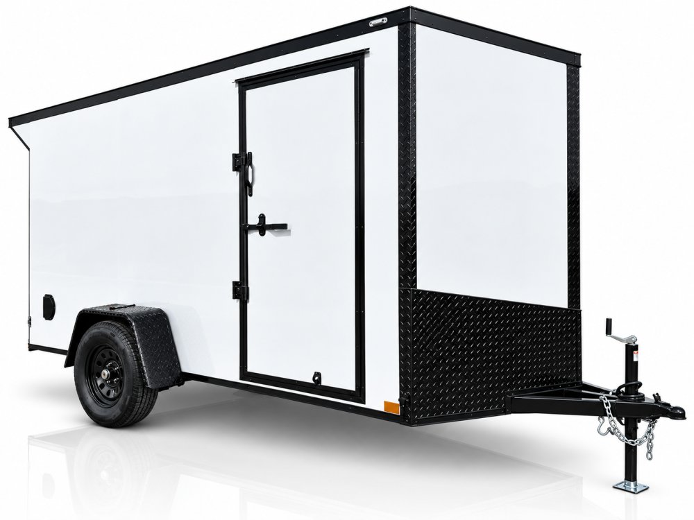 12'x6'x6.5' Triple Trailers Enclosed Cargo Trailer