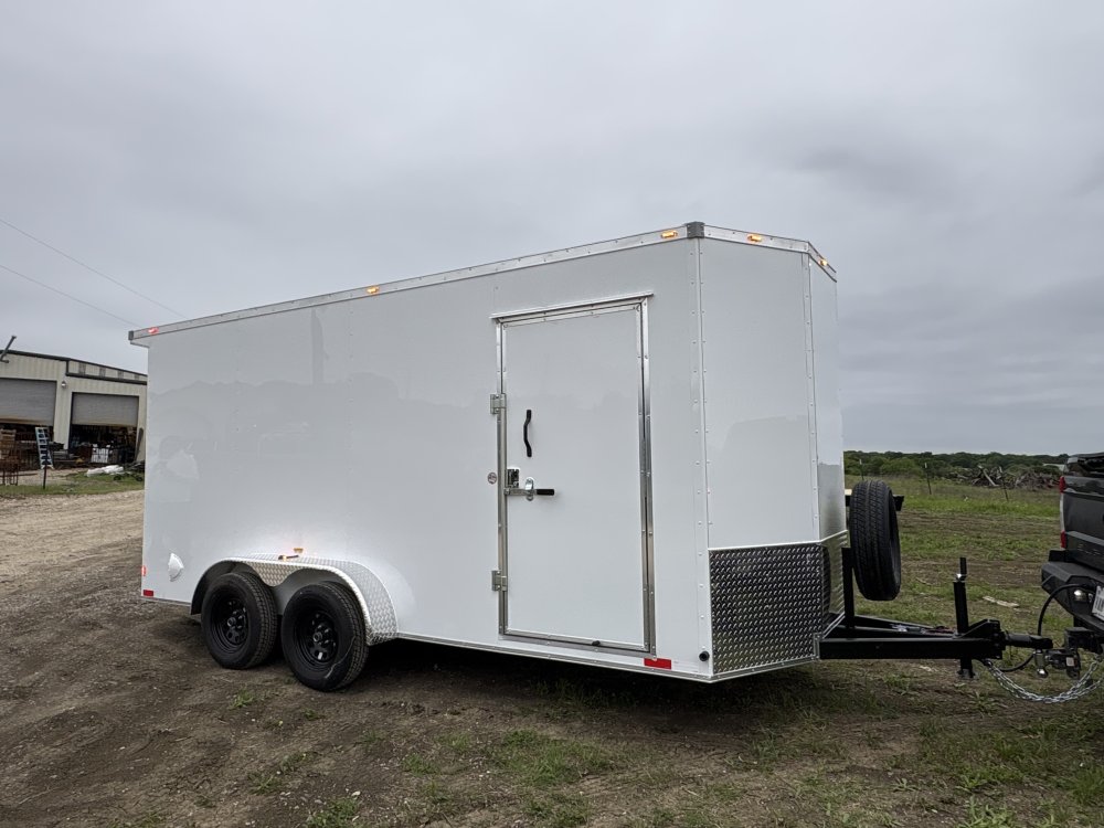 16'x7'x7' TrueBlue Enclosed Cargo
