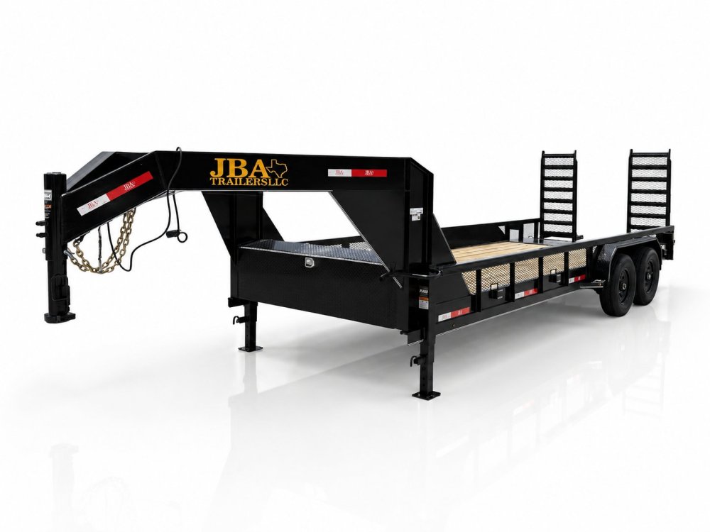 20'x83" JBA GN HD Pipe Top Trailler
