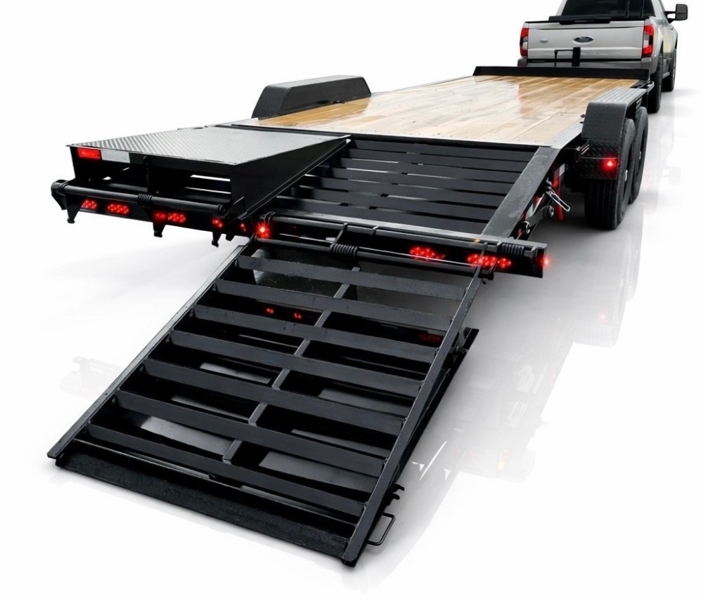 20'x83" Coffee Creek 8" I-Beam Car Hauler