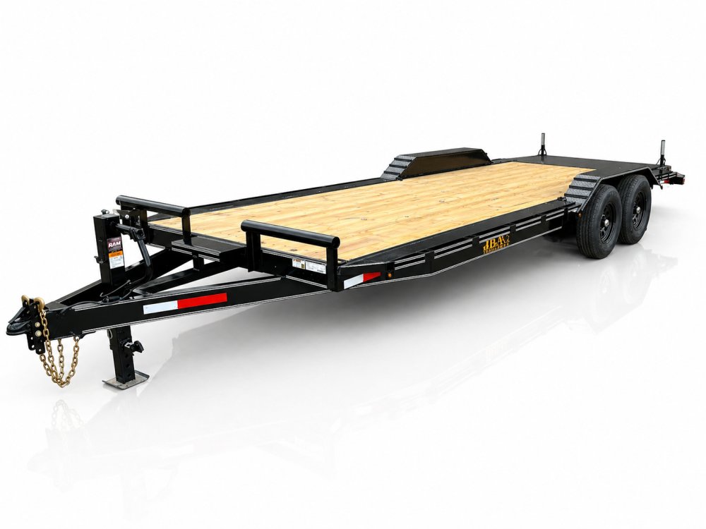 24'x102" JBA HD Car Hauler Trailer