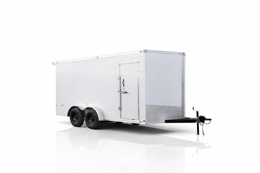 16'x7'x7' TrueBlue Enclosed Cargo Trailer