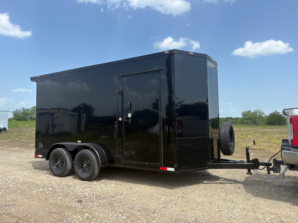 14'x7'x7' TrueBlue Enclosed Cargo