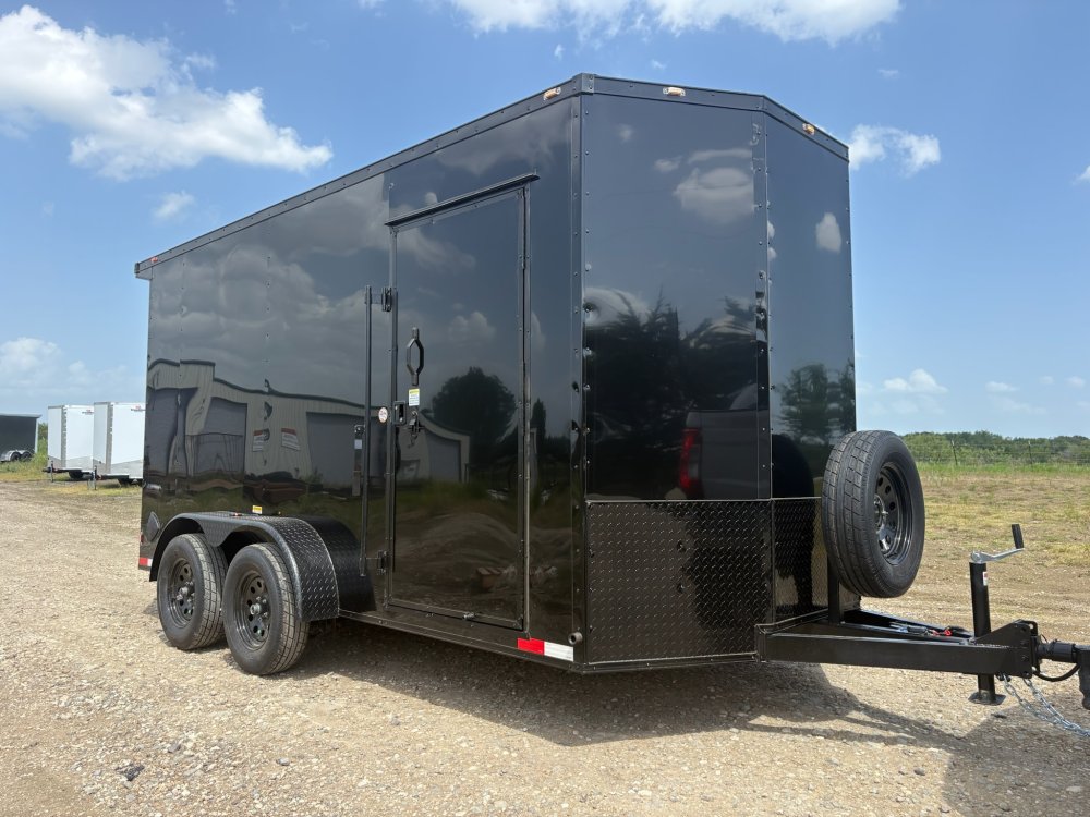 14'x7'x7' TrueBlue Enclosed Cargo