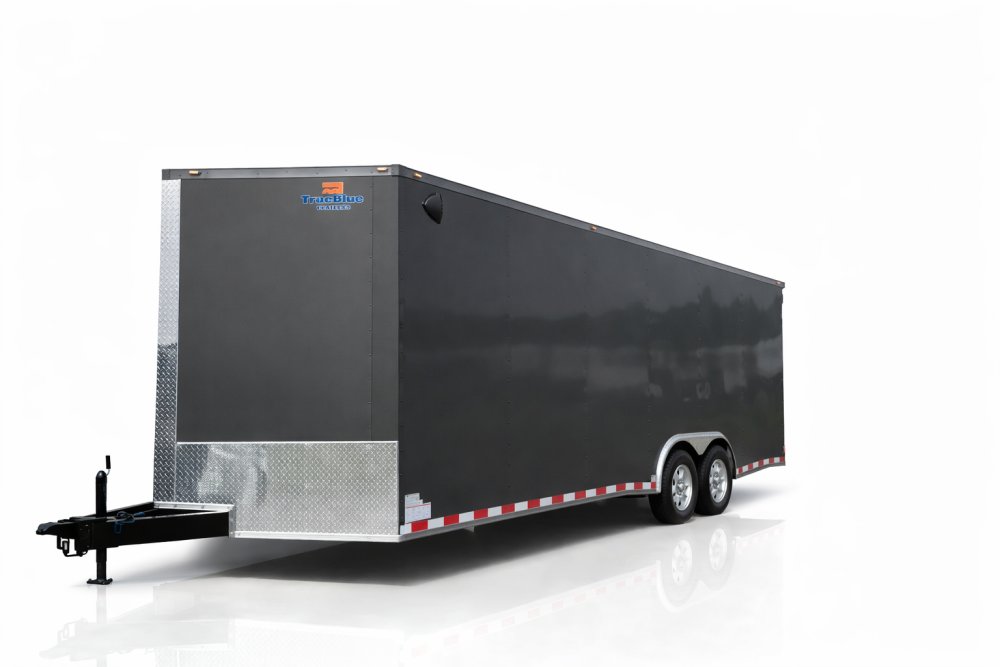 20'x8.5'x TrueBlue Enclosed Car Hauler