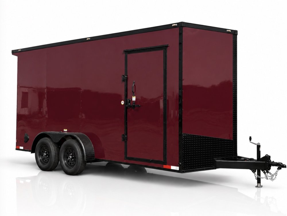 16'x7'x7' TrueBlue Enclosed Cargo