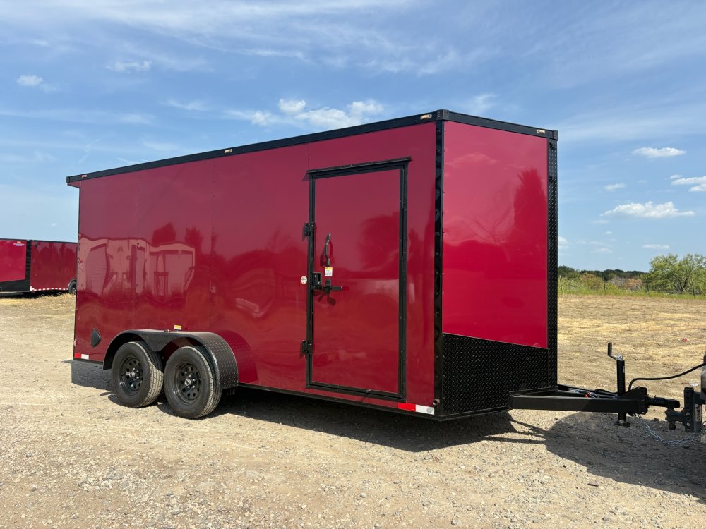16'x7'x7' TrueBlue Enclosed Cargo