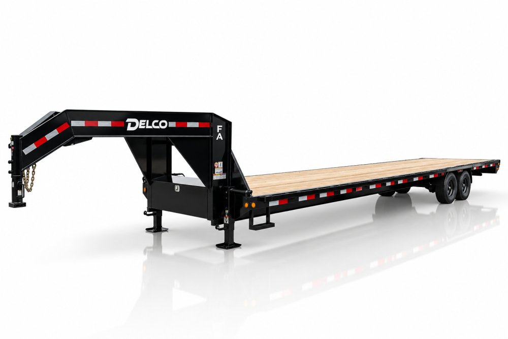 40'x102" DELCO GN Deckover Trailer