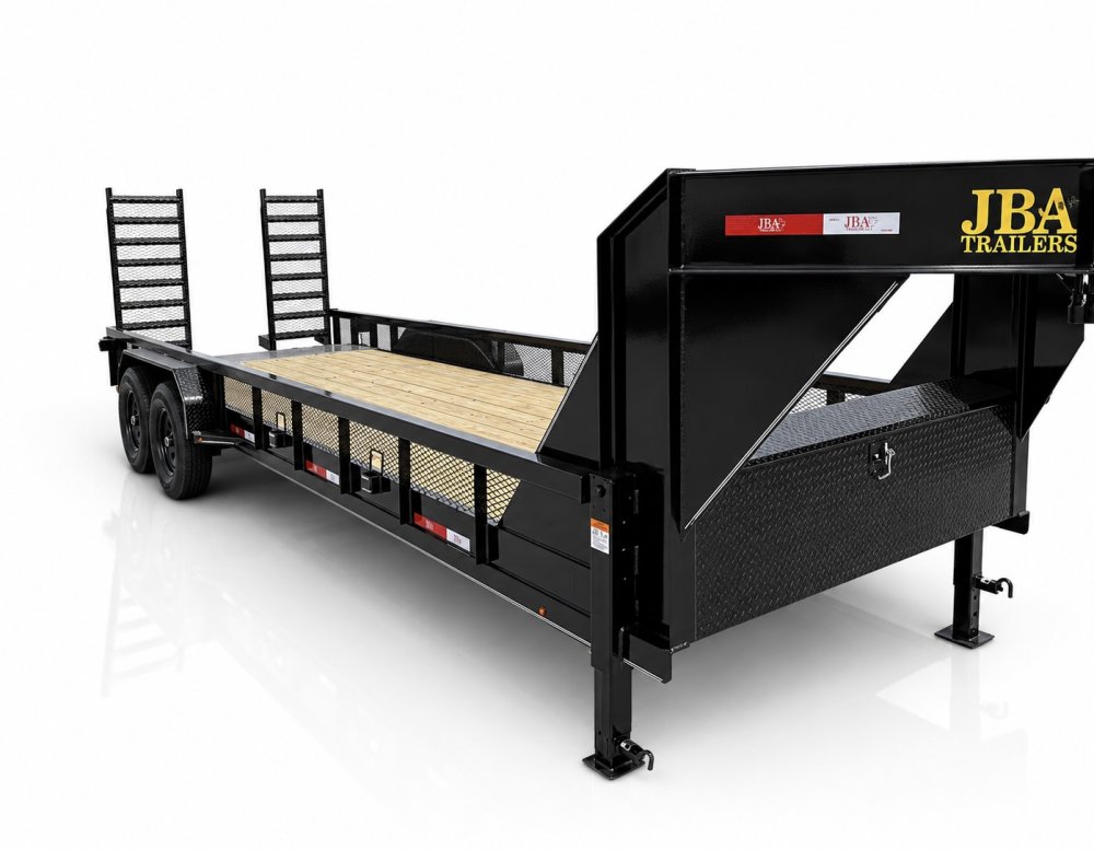 24'x83" JBA GN HD Pipe Top Trailler