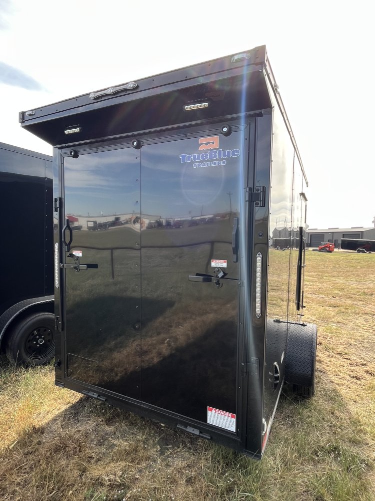 12'x6'x7' TrueBlue Enclosed Cargo