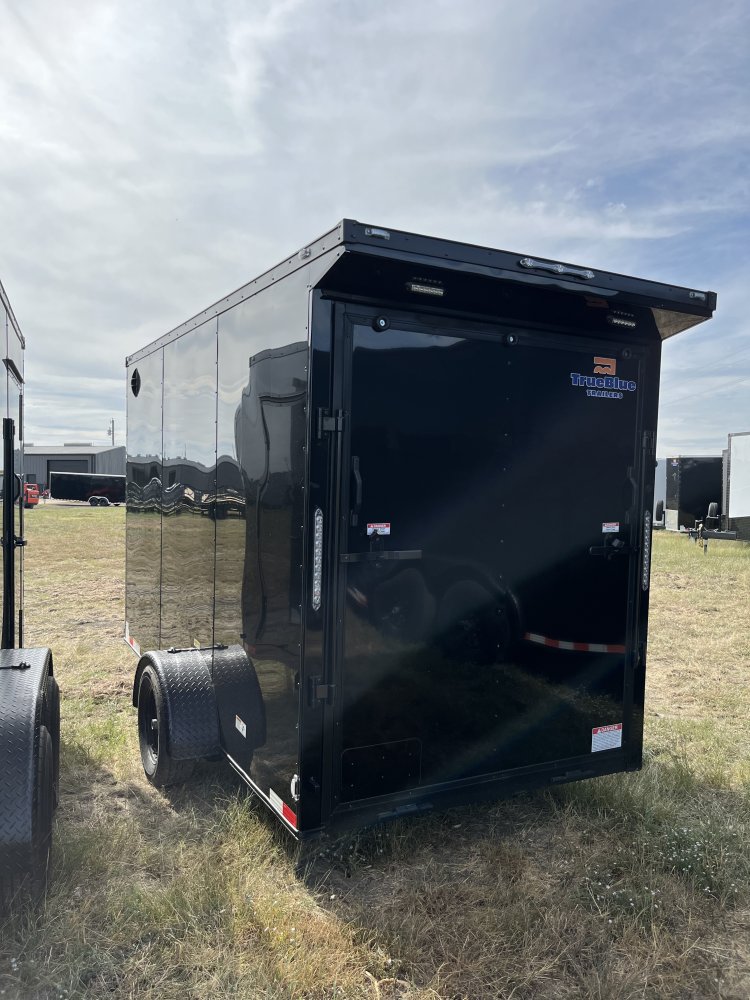 12'x6'x7' TrueBlue Enclosed Cargo