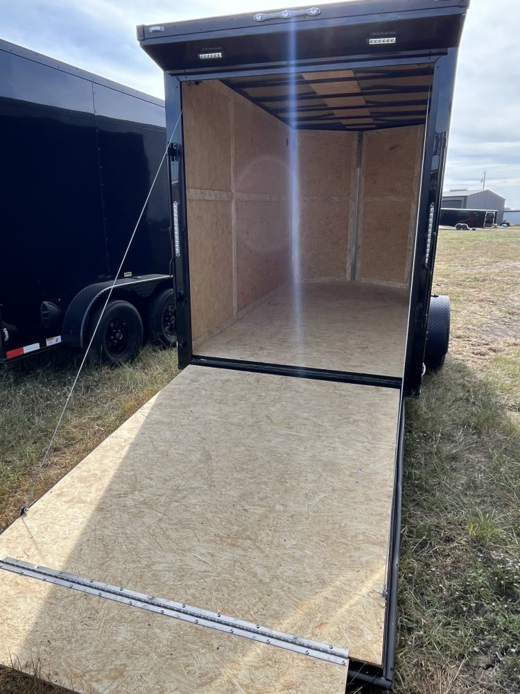 12'x6'x7' TrueBlue Enclosed Cargo