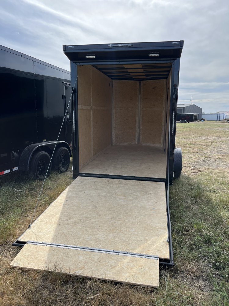 12'x6'x7' TrueBlue Enclosed Cargo