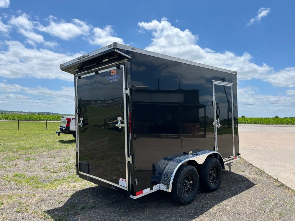 12'x6'x7' TrueBlue Enclosed Cargo