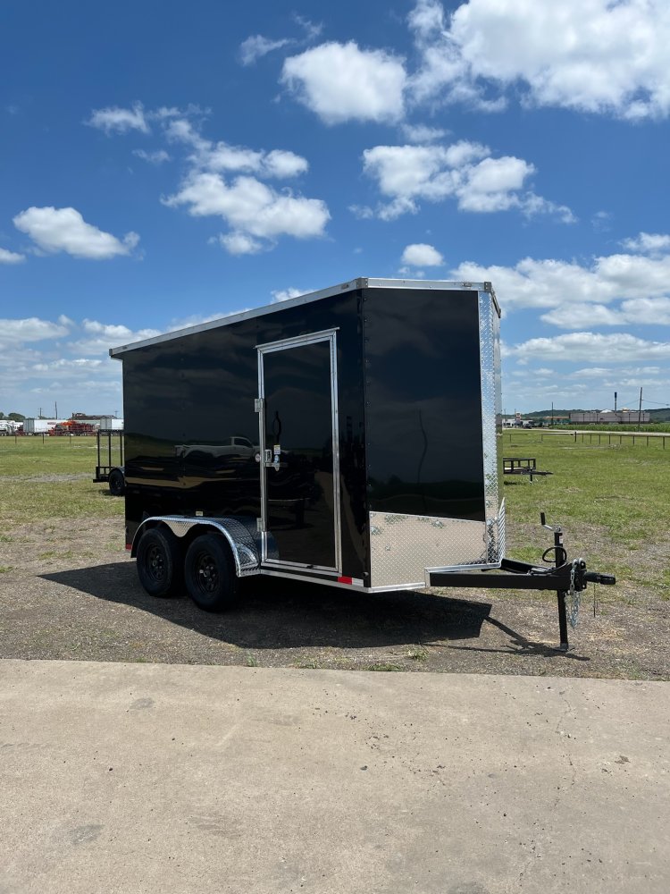 12'x6'x7' TrueBlue Enclosed Cargo
