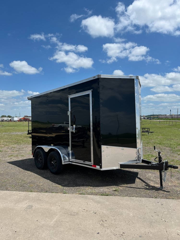 12'x6'x7' TrueBlue Enclosed Cargo