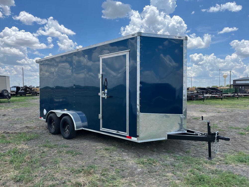 16'x7'x7' TrueBlue Enclosed Cargo