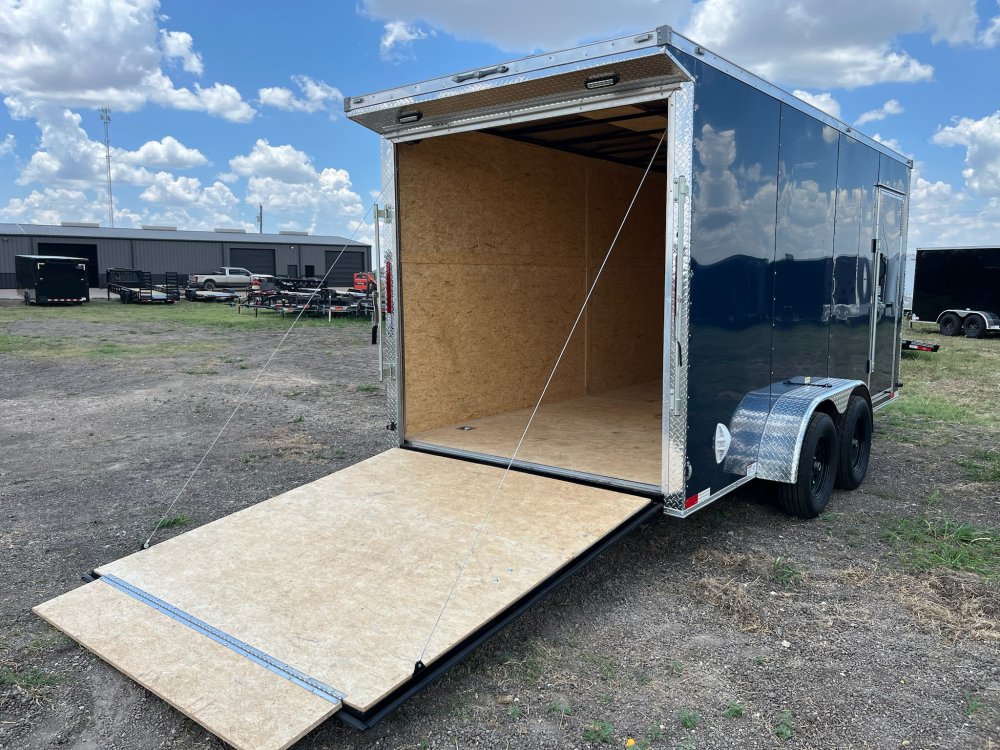 16'x7'x7' TrueBlue Enclosed Cargo