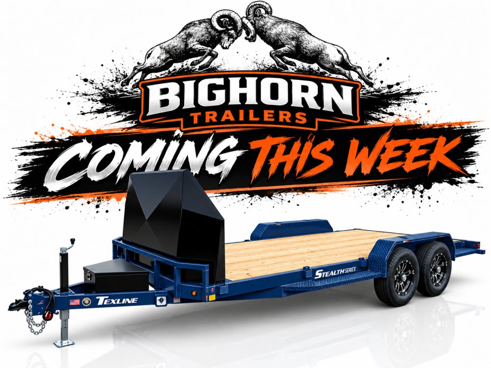 20'x83" TexLine LD Car Hauler Trailer