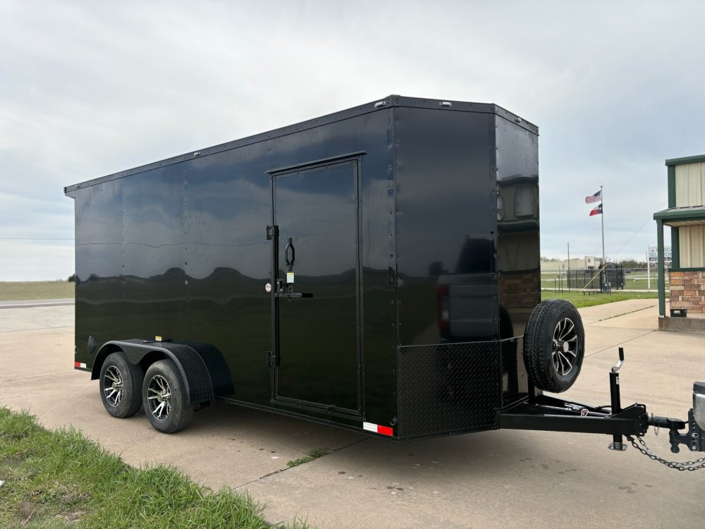 16'x7'x7' TrueBlue Enclosed Cargo