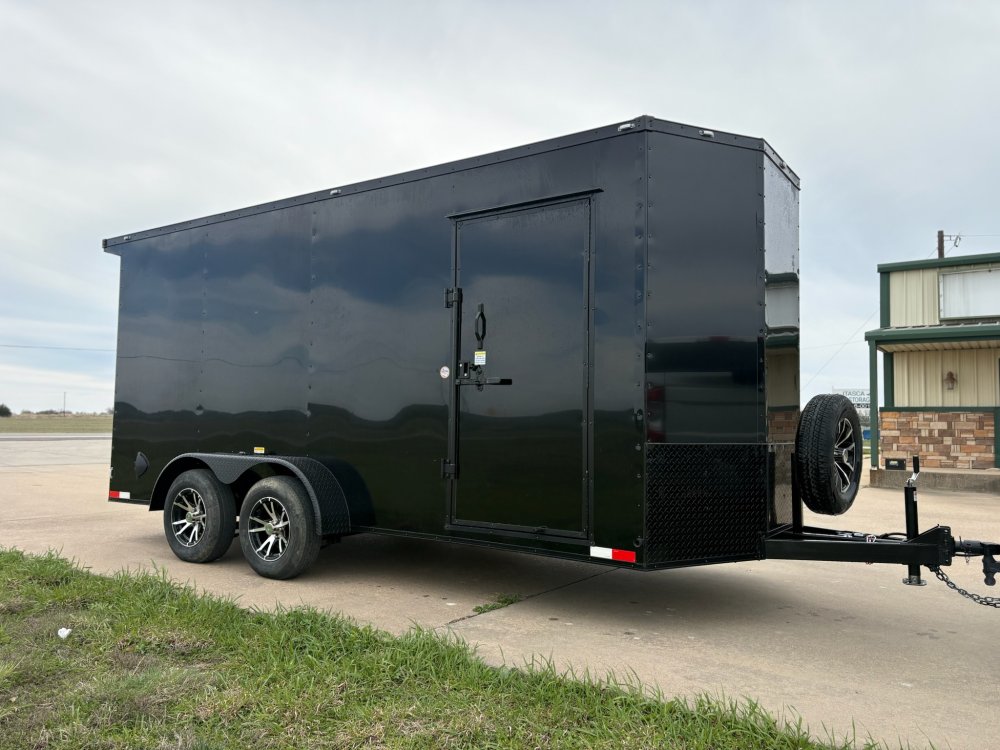 16'x7'x7' TrueBlue Enclosed Cargo