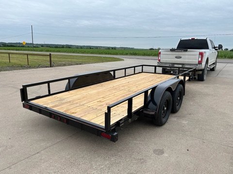 16'x77" Coffee Creek LD Utility Trailer