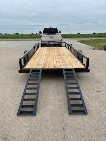 16'x77" Coffee Creek LD Utility Trailer