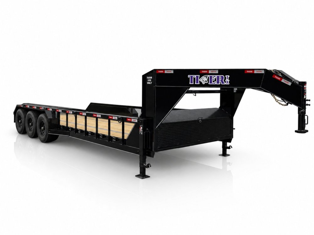22'x96" Tiger GN HD Pipe Top Trailer