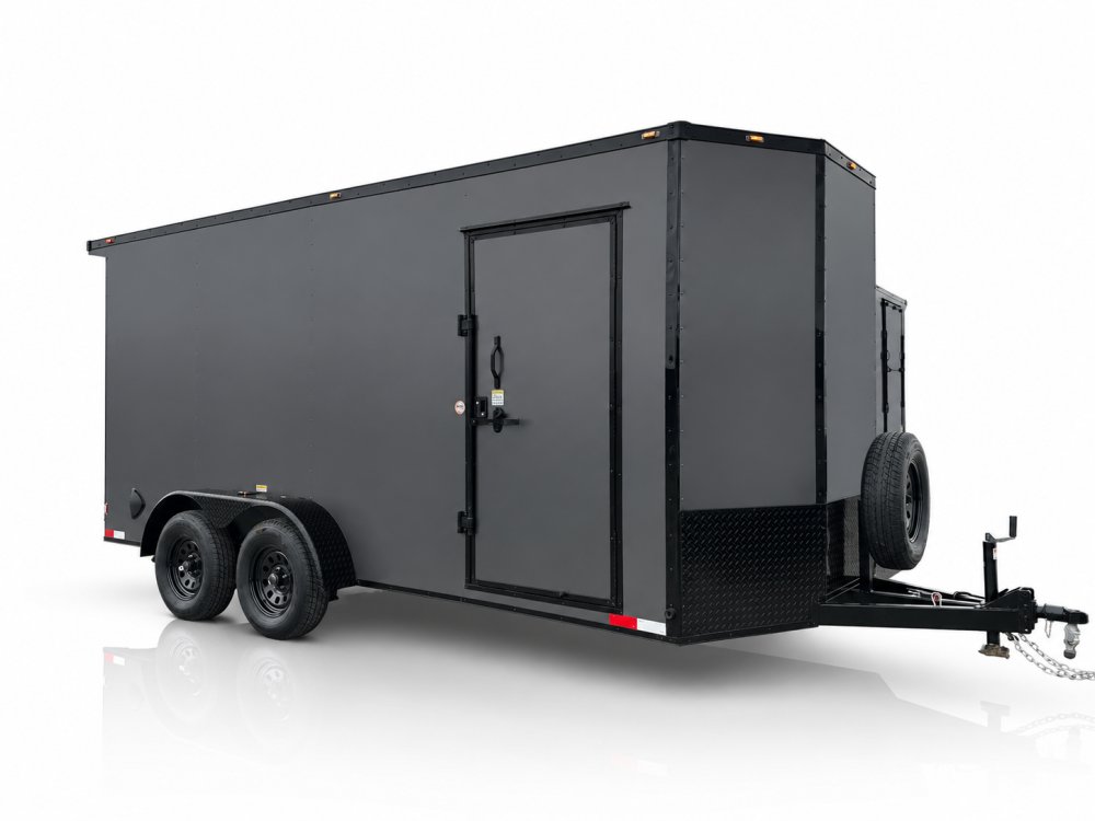 16'x7'x7' TrueBlue Enclosed Cargo