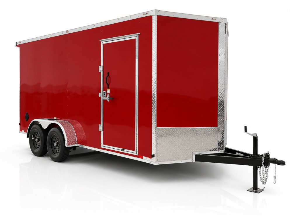 16'x7'x7' TrueBlue Enclosed Cargo
