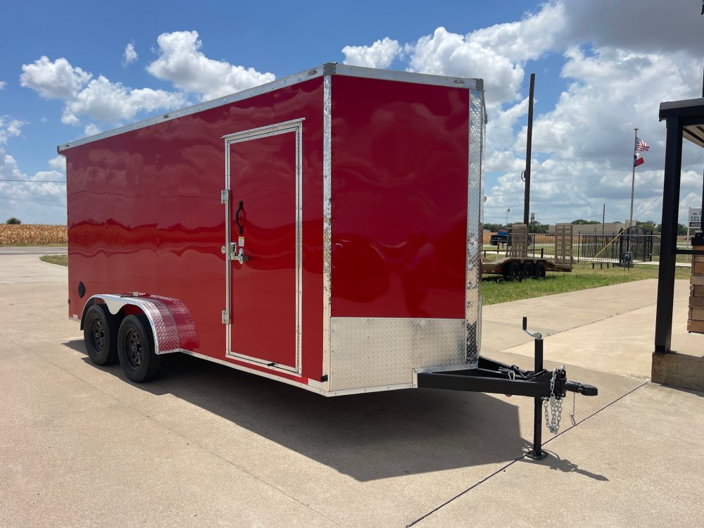 16'x7'x7' TrueBlue Enclosed Cargo