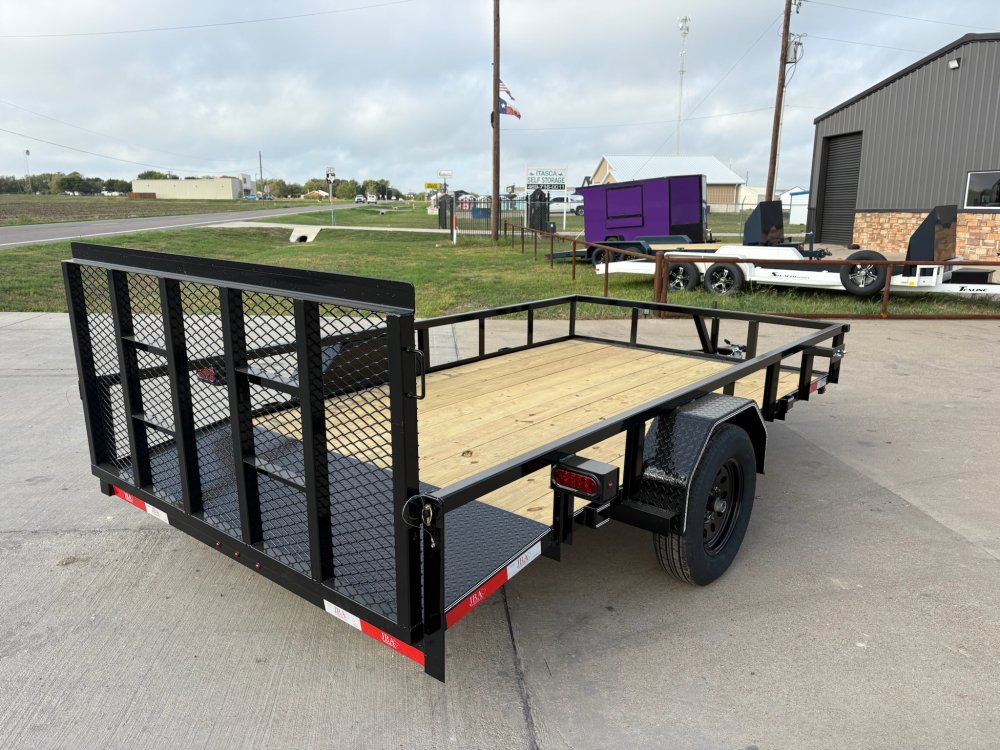 12'x77" JBA LD Utility Trailer
