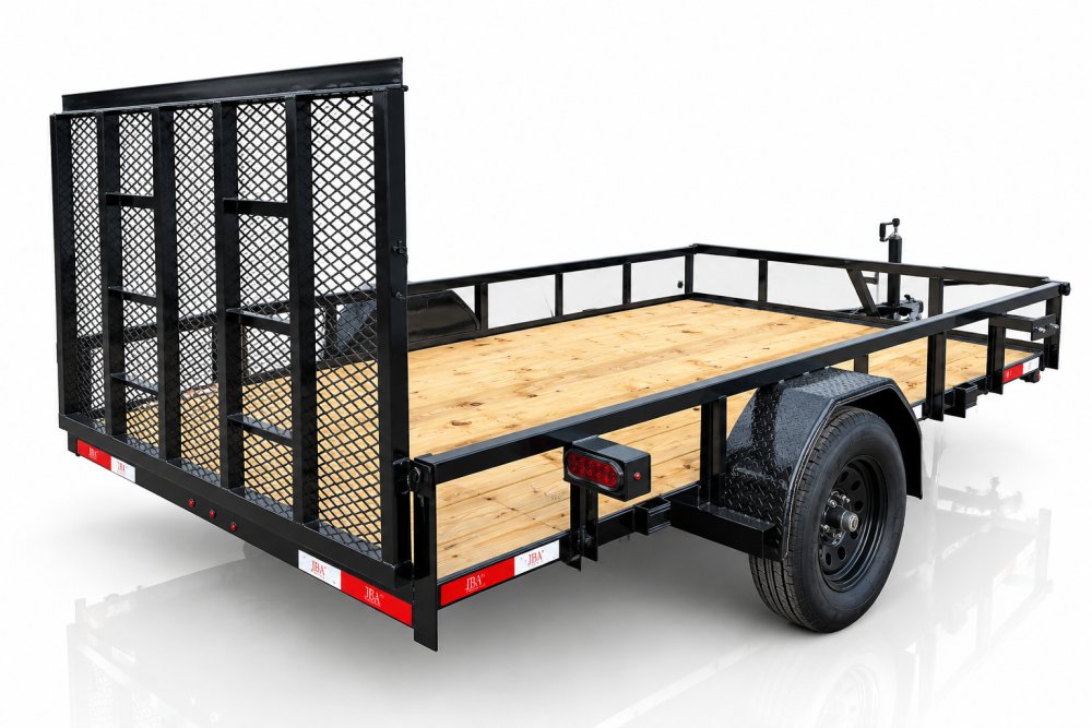 12'x77" JBA LD Utility Trailer