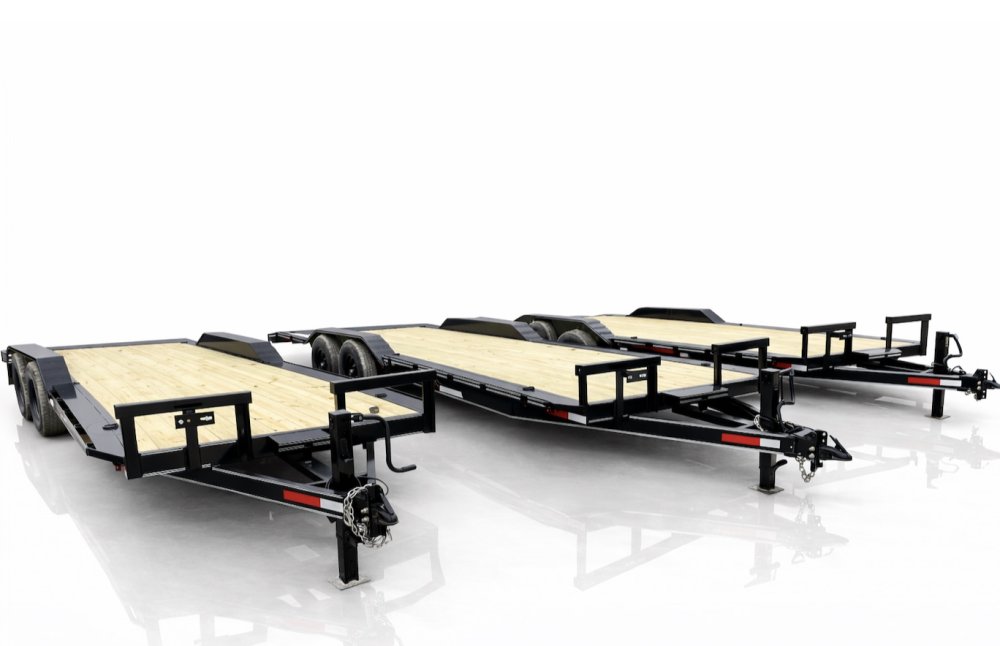 24'x102" JBA HD Car Hauler Trailer