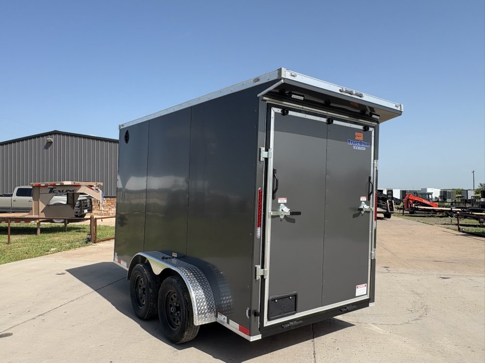 12'x6'x7' TrueBlue Enclosed Cargo