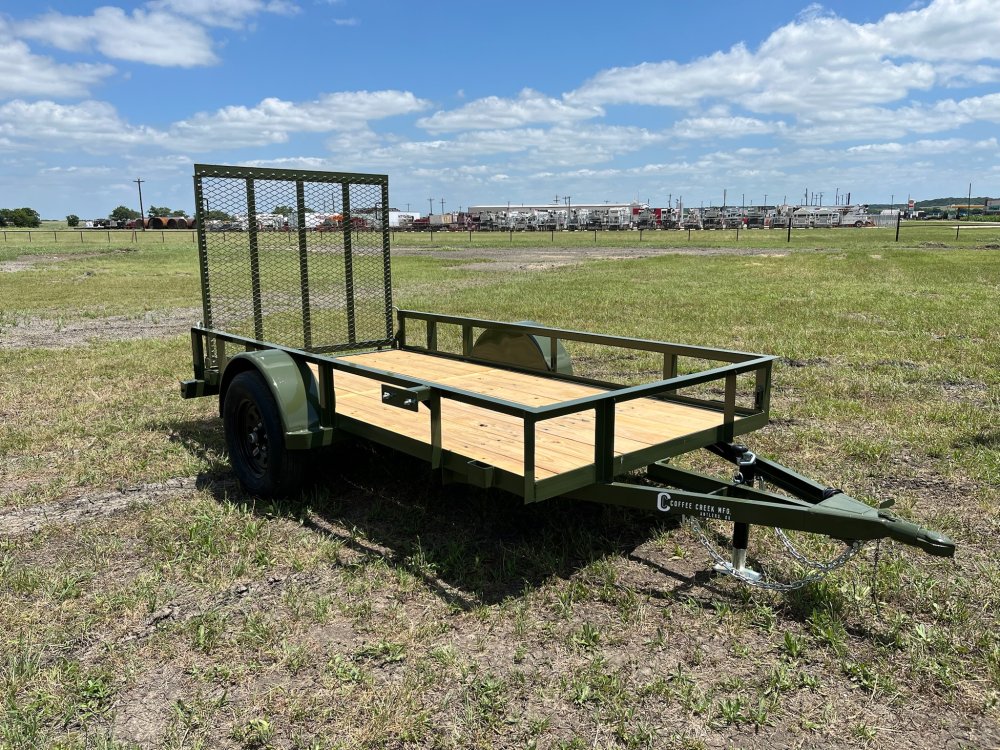 10'x5' Coffee Creek LD Utility Trailer