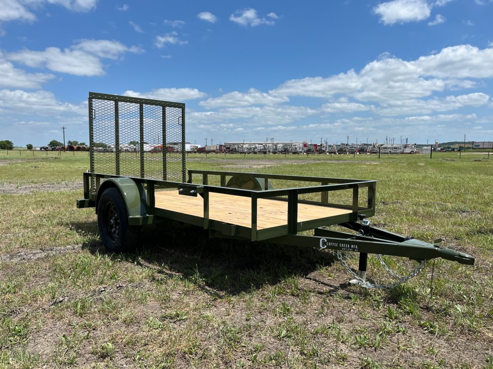 10'x5' Coffee Creek LD Utility Trailer