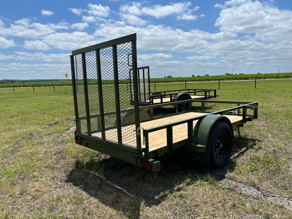 10'x5' Coffee Creek LD Utility Trailer