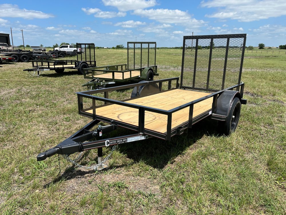 10'x5' Coffee Creek LD Utility Trailer
