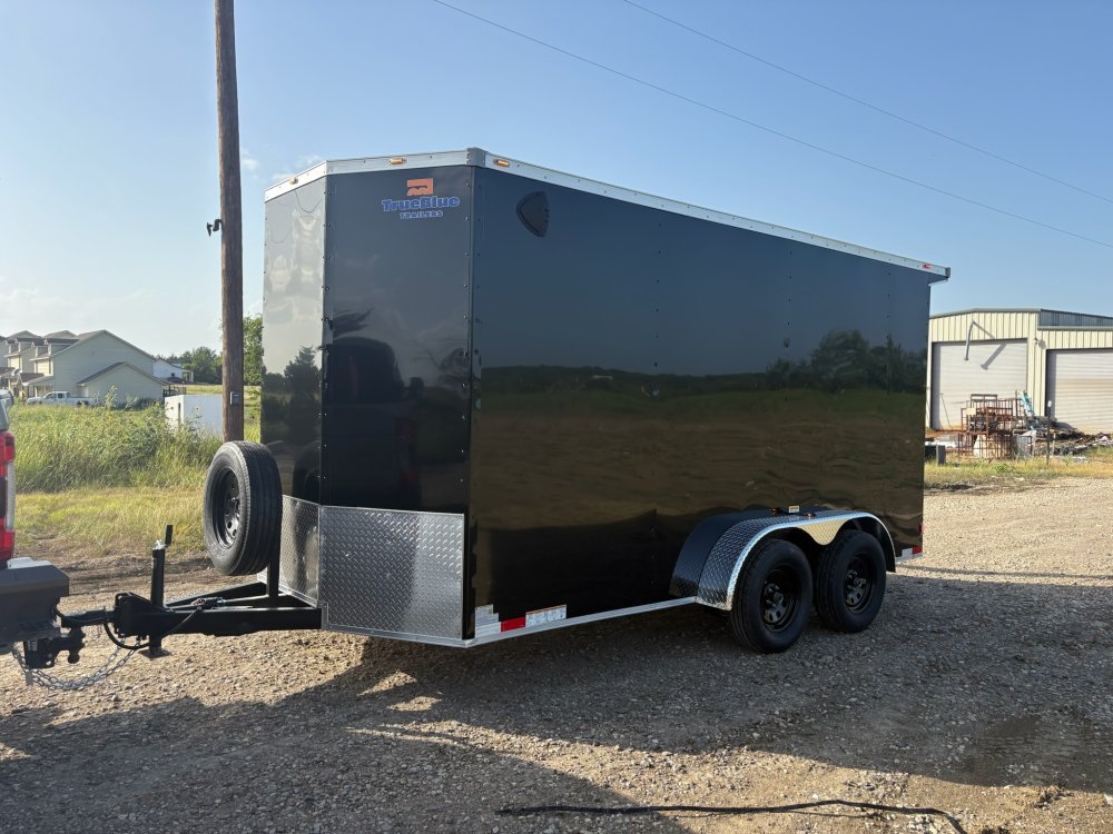 14'x7'x7' TrueBlue Enclosed Cargo