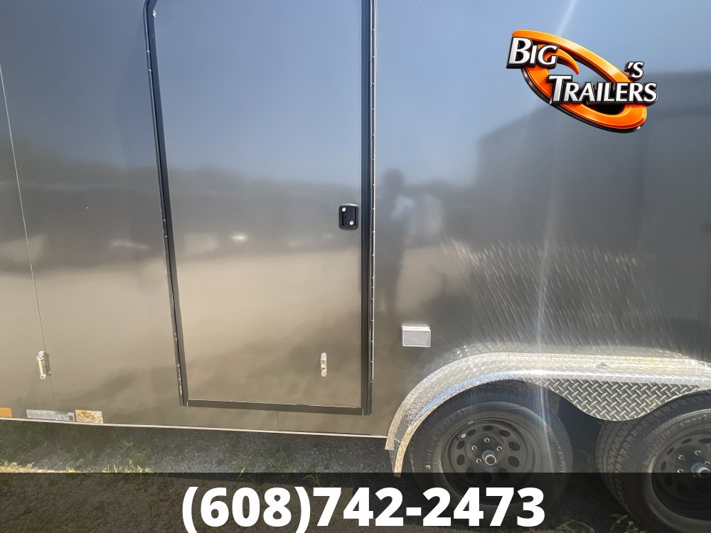 2027 Legend 7.5'x18' Cyclone Steel V-Nose Trailer