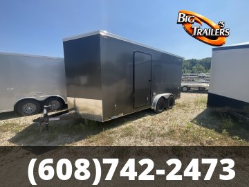 2027 Legend 7.5'x18' Cyclone Steel V-Nose Trailer