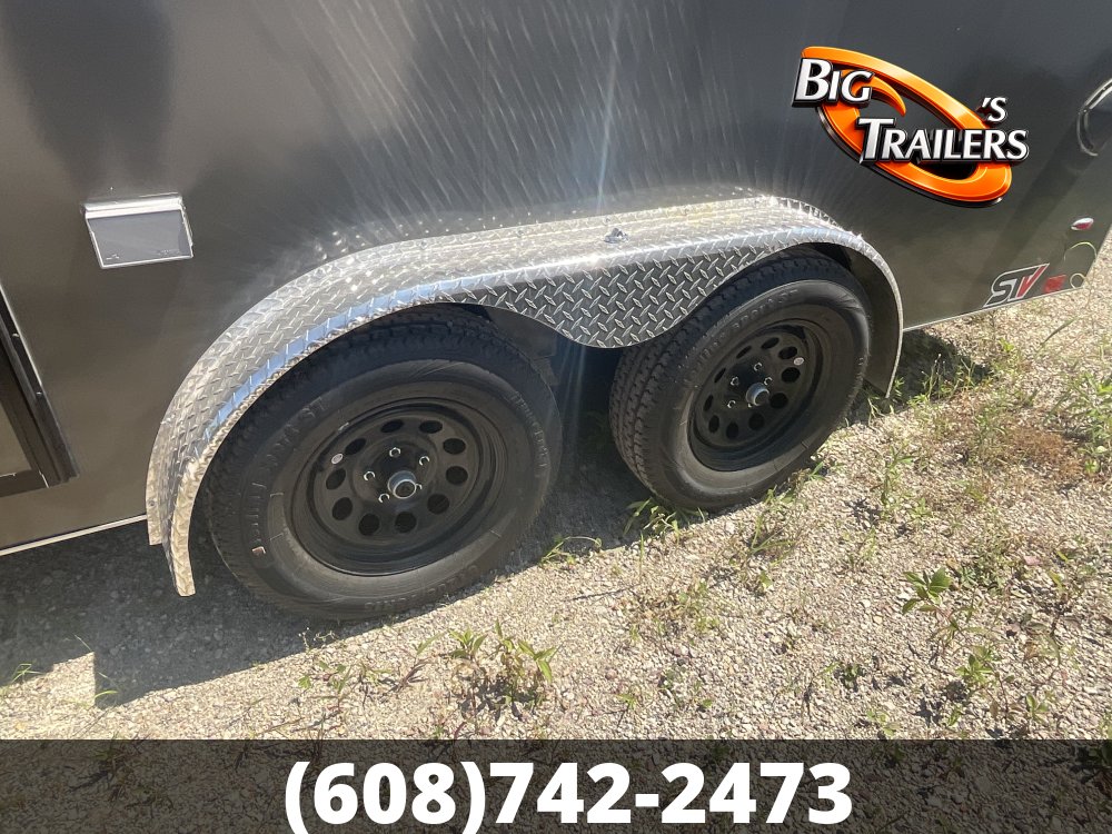 2027 Legend 7.5'x18' Cyclone Steel V-Nose Trailer