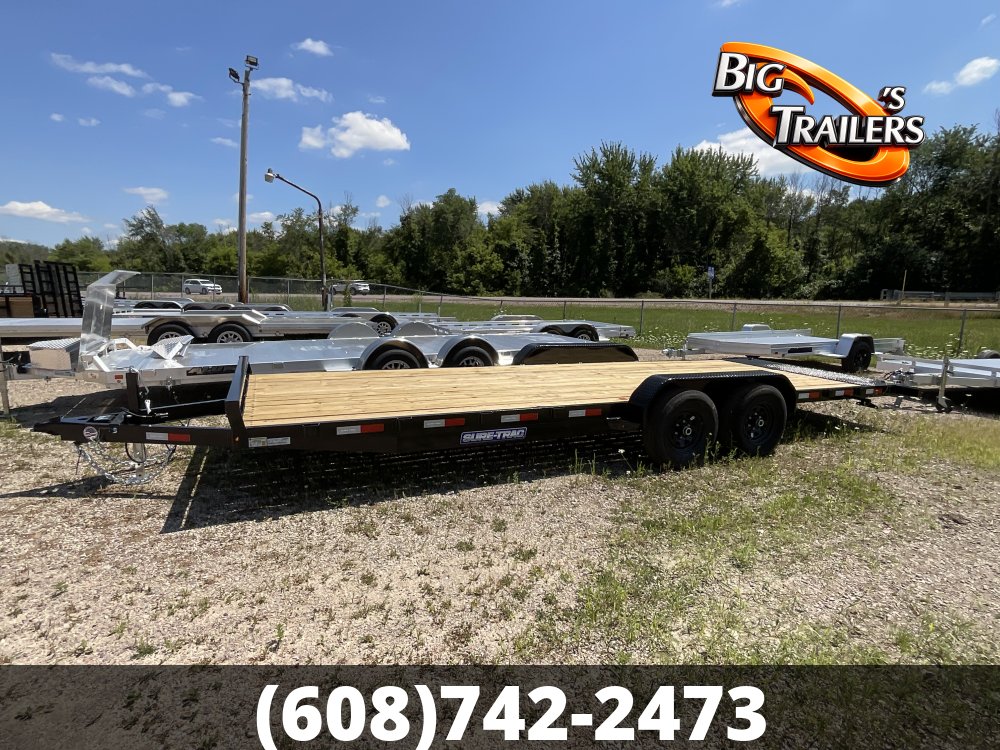 2026 Sure Trac 82"x22' C-Channel Car Hauler Trailer
