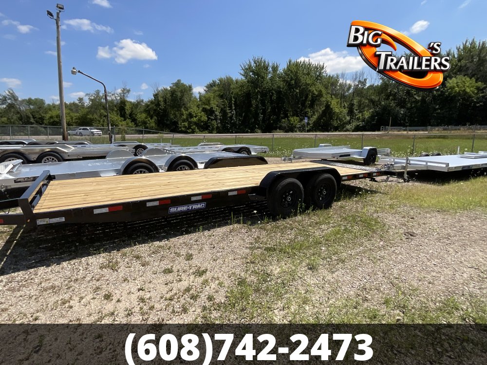 2026 Sure Trac 82"x22' C-Channel Car Hauler Trailer