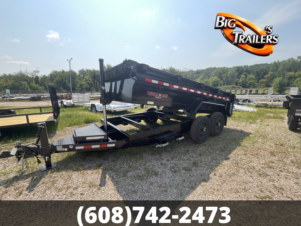 2026 Midsota 82"x14' Versa-Dump Trailer
