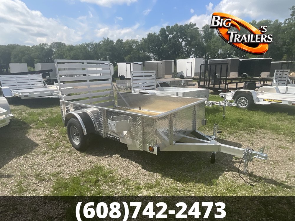 2027 Trophy 5'x8' Diamond Plate Utility Trailer